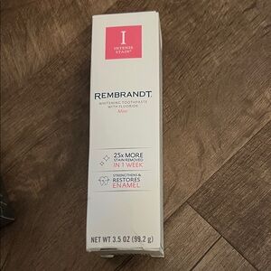 Rembrandt Whitening Toothpaste with Fluoride